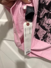 Purple Brand Men’s Pink Graphic Sleeveless T-Shirt Tank, NWT, Size 3XL