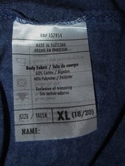 Lincoln Outfitters XL (18/20) Indigo Blue T-Shirt New without Tags