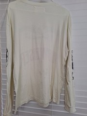 Budweiser King of Beers 1876 Eagle Pacsun Cream Med Long Sleeve Graphic T-Shirt