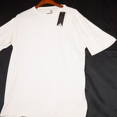 Adidas Puremotion Tee Mens M Chalk White Training Climacool Athletic Shirt