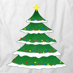CHRISTMAS TREE TShirt Tee Short-Sleeved Cotton CLOTHING HOLIDAY S1WCA184