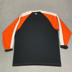Vintage Team Arctic Cat Racing Shirt Mens L Raglan Graphic Print Arcticwear Y2K