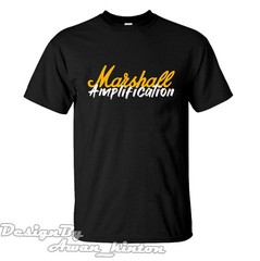 Clothing Accessories Tee Marshall FUnny Amp Logo Tshirt Made in Usa