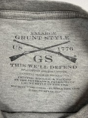 Grunt Style Shirt Mens XXL Gray Come And Take It Graphic Tee Patriotic USA Read
