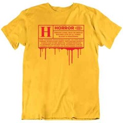 Rated H For Horror Scary Funny Movie Fan T Shirt Tee Gift New