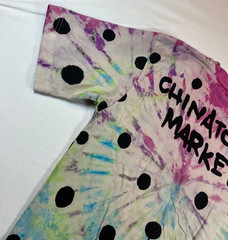 Chinatown Market x Smiley Mens Medium Big Smiley Graphic T-Shirt Tie Dye Spotted