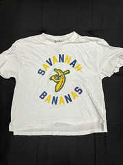Pressbox Men’s Savannah Bananas Crew Neck Short Sleeve Cotton Graphic Tee S