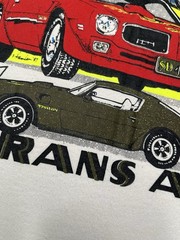 Vintage Pontiac Firebird Trans Am Car Shirt Size L 20 x 28 Tank Top 80s 90s
