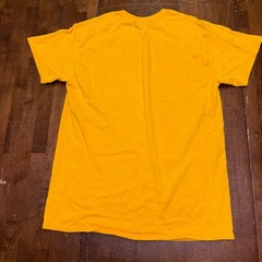 Disney The Lion King Broadway Musical T-Shirt Mens Medium Yellow Graphic Mask