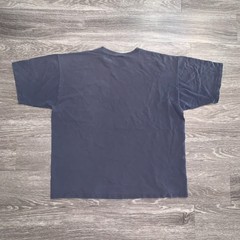 Vintage Faded Blue Microsoft SQL Server 7.0 Embriodered Knit Tech T-Shirt Sz. XL