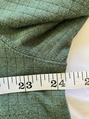 Men’s Dark Green Henley Long Sleeve Saddlebred Brand Size Large Chest 48”