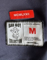Bad Boy Entertainment Men’s Red Navy White Jersey T-Shirt Short Sleeve M