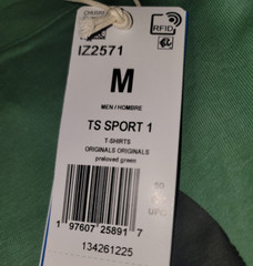 NEW MEN’S ADIDAS ORIGINALS MULTI COLOR TREFOIL SHIRT ~SIZE MEDIUM #IZ2571