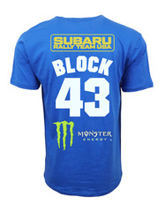 DC SHOES KEN BLOCK 43 RALLY TEAM USA MONSTER T SHIRT ROYAL