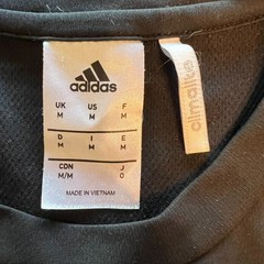 Adidas soccer jersey Men’s Climacool black Size M ADULT