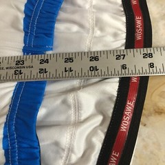 WOSAWE Cycling Jersey Men Women L Red White Blue Full Zip Vented Pockets Biking