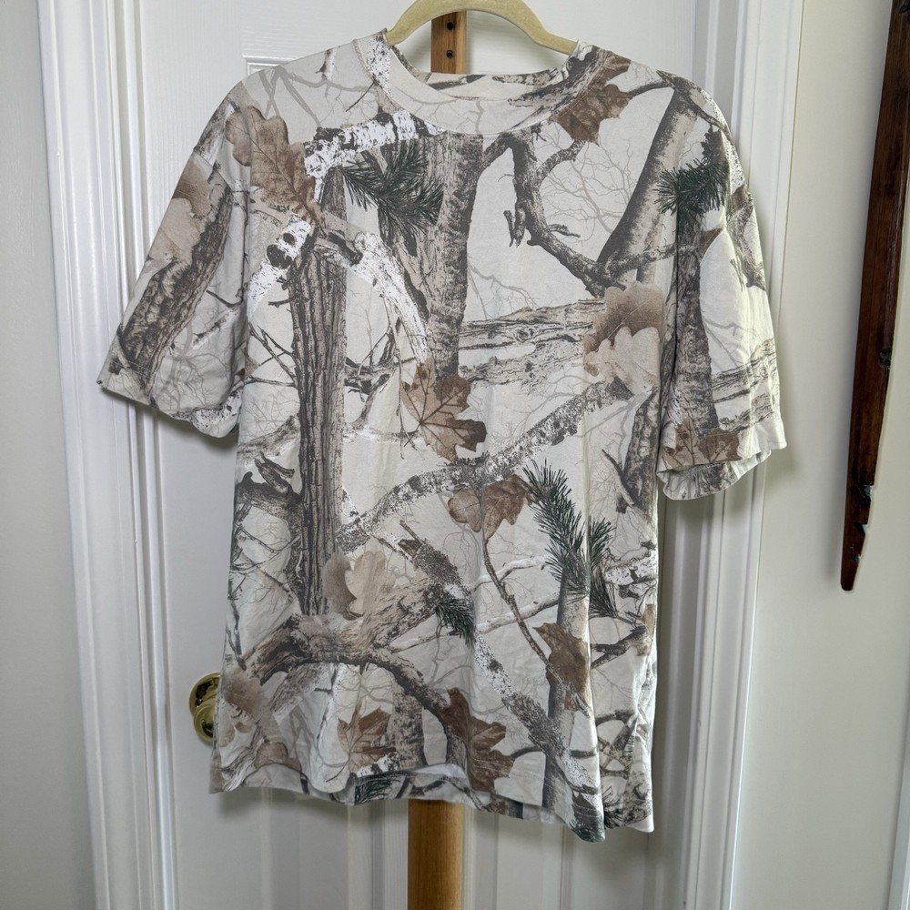 Hollister Heavyweight Boxy Fit Camo Print T-Shirt – Men’s Size M Retail $25