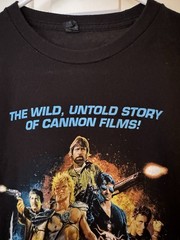 Electric Boogaloo Cannon Films Documentary T-shirt Medium Bronson Stallone