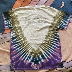 Fear and Loathing Goin Out West Tie-Dyed T-Shirt LARGE