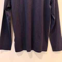 Quince Tee Set 100% Pima Cotton Luxe Touch Long Sleeve Lot of 2 Olive Navy NWOT