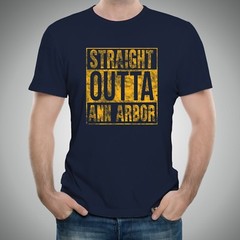 Straight Outta Ann Arbor – Hometown Sports Team FanUnisex T Shirt