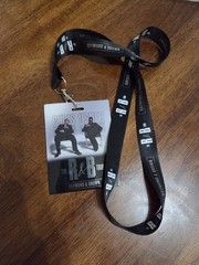 The R & B Tour VIP Swag Bag Usher Chris Brown Hat Key Chain Lanyard Lot New