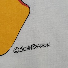 Vintage Funny Baseball Duck Shirt Medium 19×24 Quack-Of-The-Bat