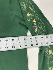 Teddy Fresh Looney Tunes Bear T-shirt Men Large Green Long Sleeve