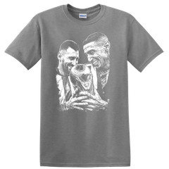 Unique Graphic T Shirt Romantic Love Design Vintage Style Couple Tee