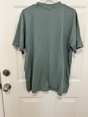 Gymshark Men’s Green Crew Neck Short Sleeve T-Shirt Size L Cotton Jersey