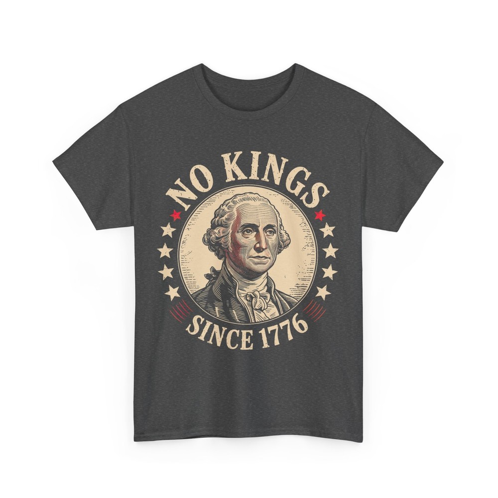 No Kings In America 1776 Shirt, No Kings Women Men T-Shirt