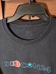 Electronic Frontier Foundation DEF CON 24 Liberty Mecha 2.0 T-Shirt Size Large