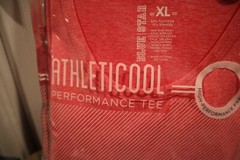5 Men’s Athleticool Performance T-Shirt Base Layer XL Short Sleeve Crew Neck