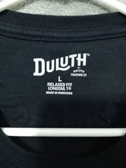 Duluth Trading Co Shirt Mens Large Black Relaxed Fit Longtail T Sleeveless