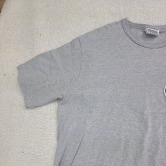 CHAMPION Shirt Mens XL Gray Big C Patch T Shirt Streetwear Comfort Breathable