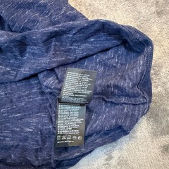H&M Slim Fit T Shirt Mens Medium Blue Heathered Stretch Short Sleeve