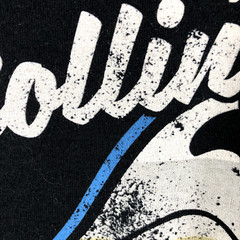 The Rolling Stones Shirt Adults Large Black Graphic Band Rock Pullover Tee Mens