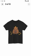 Capybara Orange Shirt, Capybara Lovers Rodents Animals T-Shirt