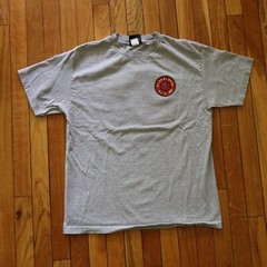 Vtg Gold’s Gym T-Shirt Men M USA Made Gray Bodybuilding Tee Downtown Albuquerque