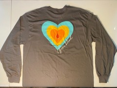 American Red Cross Give Blood Heart XL Long-Sleeve T-Shirt – Blood Donor Shirt