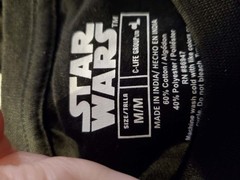 Star Wars Character Logo C-Life Group NWT Graphic Print T-shirt Size Medium