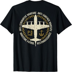 NEW LIMITED P-3 Orion Anti-Submarine Warfare Patrol Military Aircraft T-Shirt