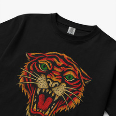 Inferno Tiger Tee – Comfort Colors C1717 – Adult Heavyweight Short Sleeve