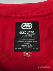 Ecko Unltd. Stand By Color-Block T-Shirt Red/Gray Men’s Sizes S, M, L, XL NWT