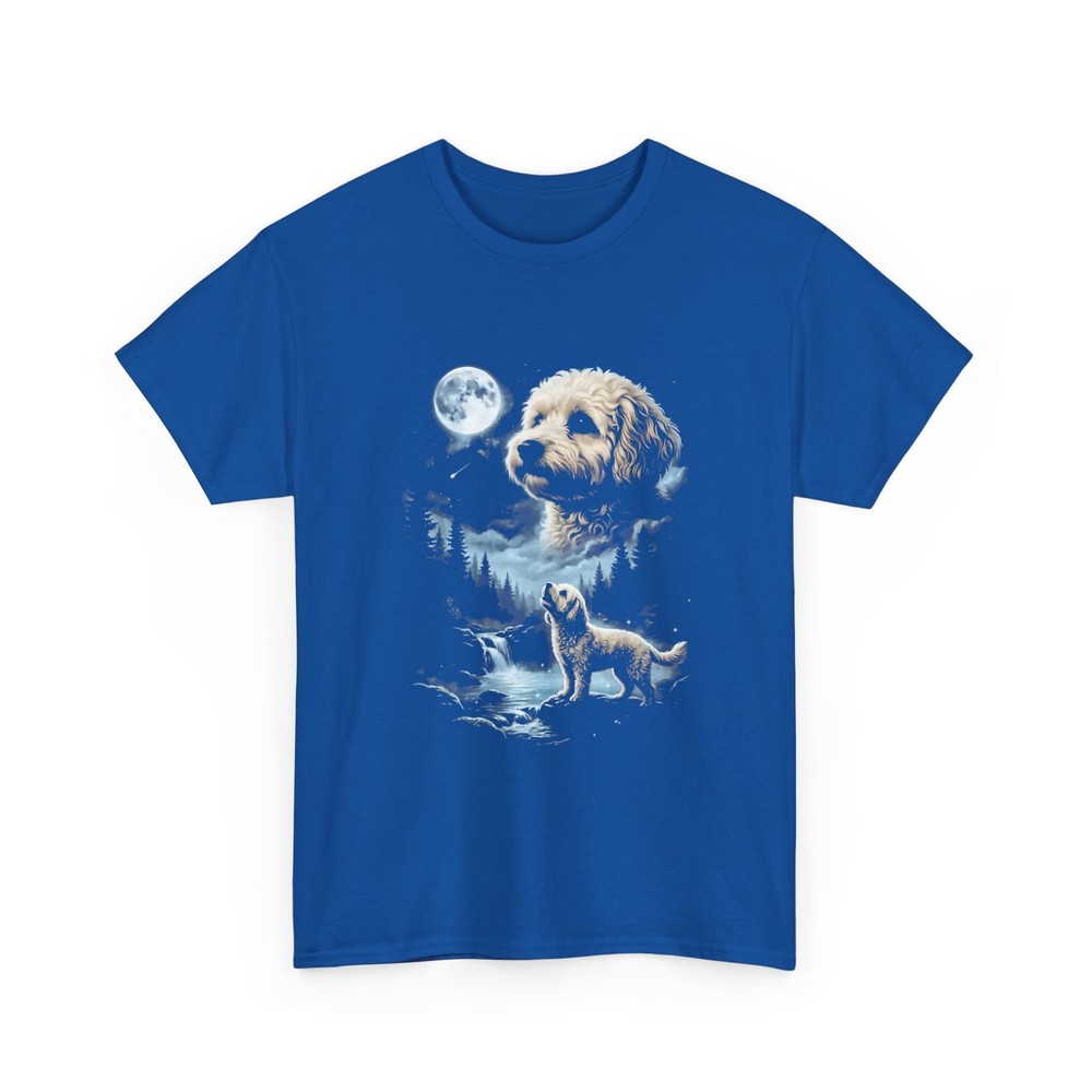 Maltipoo Howling to the Moon Shirt, Dogs Lovers Women Men Shirt