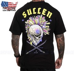 Sullen Art Collective Carrillo Badge Standard SCM6742 Short Sleeve Men`s T-shirt