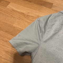 Nike Shirt Mens XL Grey Running Dri Fit Training Miler Camo Polyester Swoosh