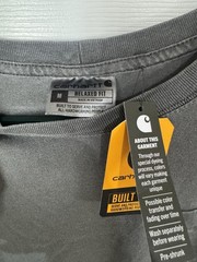 Carhartt Grey Relaxed Fit Lightweight Garment-Dyed Short-Sleeve Pocket T-Shirt