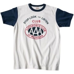 NON STOCK Hot Rod Crewneck Tee Shirt Moto Biker T-Shirt Heavyweight Retro TShirt