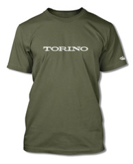 Ford Torino 1968 1970 Emblem T-Shirt – Men – Multiple Colors and Sizes